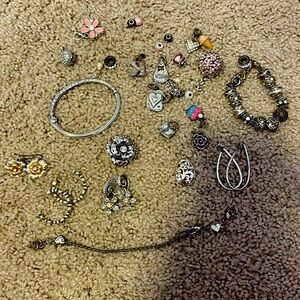 Lot of Brighton Jewelry and Charms